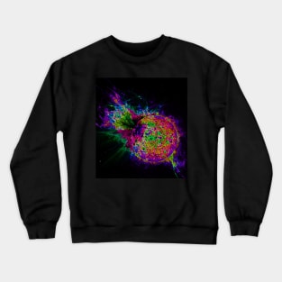 Black Panther Art - Glowing Edges 357 Crewneck Sweatshirt